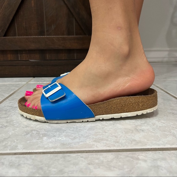 Birkenstock Shoes - Birkenstock Blue Madrid Sandals